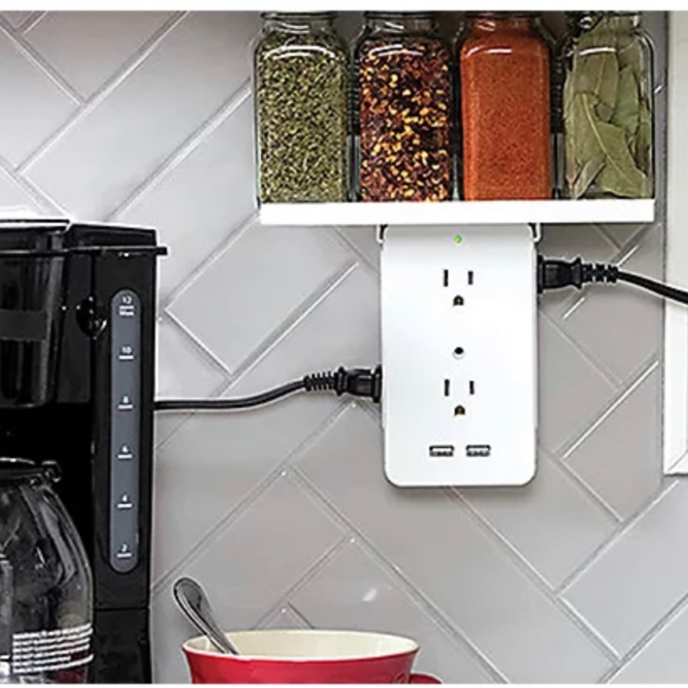 Socket Shelf 8-Port Surge Protector - Picture 5 of 12
